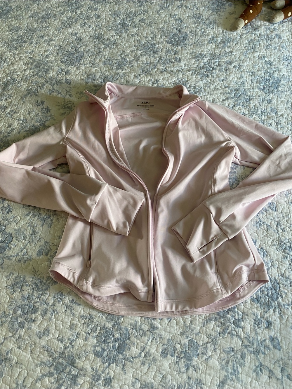 Light pink Abercrombie kids jacket